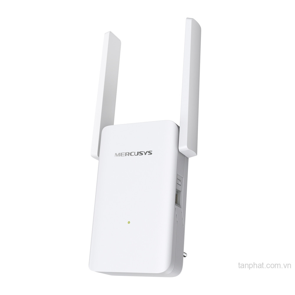 Bộ mở rộng sóng WiFi 6 Mercusys ME80X AX3000 dual-band, 1 cổng Gigabit, 2 ăng-ten, EasyMesh