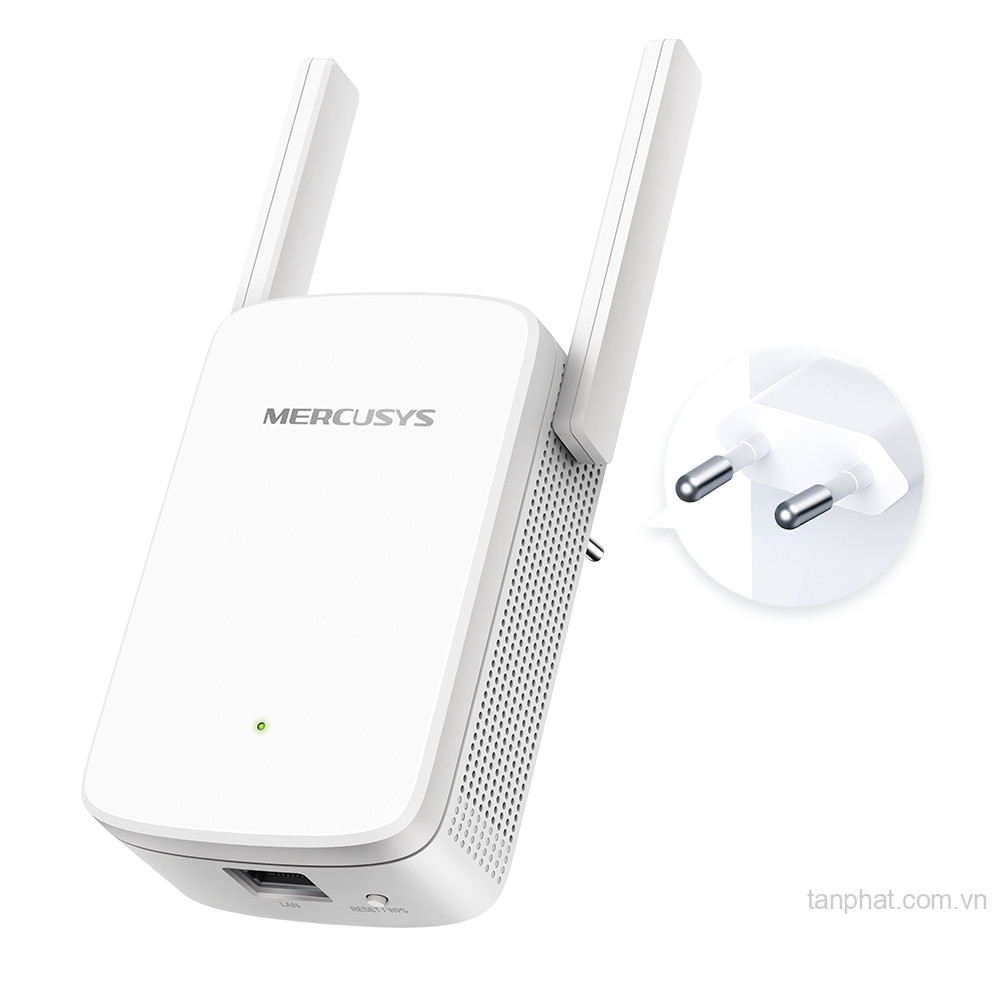 Bộ mở rộng sóng WiFi 5 Mercusys ME30 AC1200 dual-band, 1 cổng Fast Ethernet, 2 ăng-ten