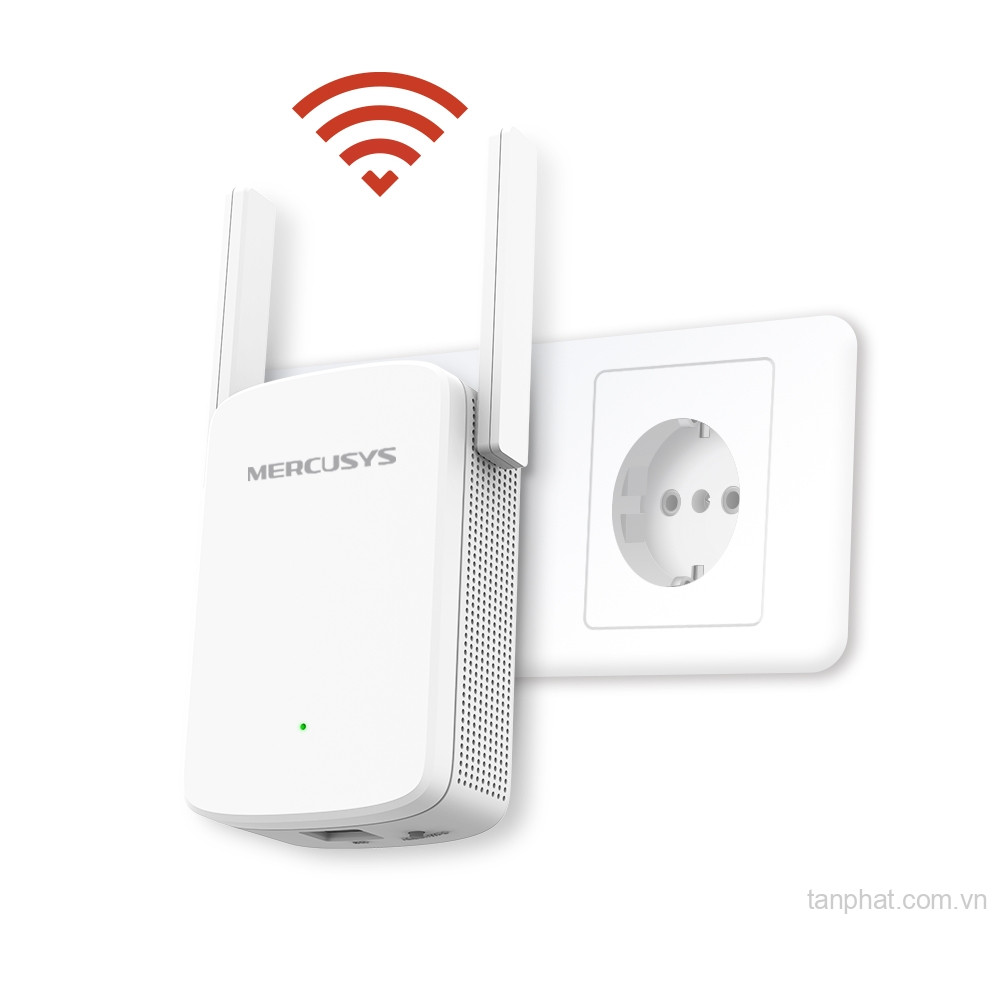 Bộ mở rộng sóng WiFi 5 Mercusys ME30 AC1200 dual-band, 1 cổng Fast Ethernet, 2 ăng-ten