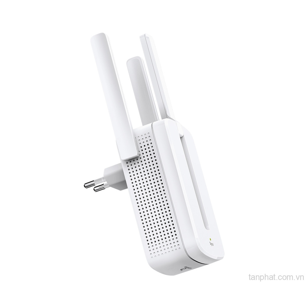 Bộ mở rộng sóng WiFi 4 Mercusys MW300RE N300, 3 ăng-ten, công nghệ MIMO