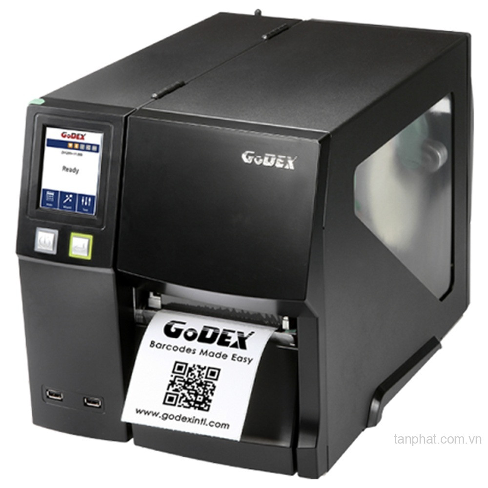 Máy in mã vạch Godex ZX1200Xi Pro công nghiệp (USB+LAN+RS232)