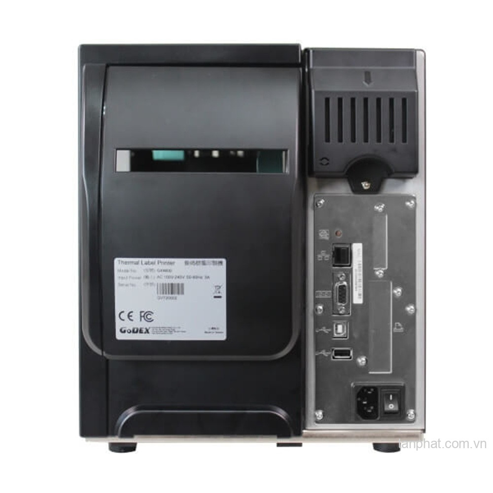 Máy in mã vạch Godex GX4300i công nghiệp, 300 dpi (USB+LAN+RS232)