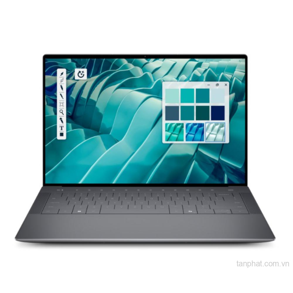Laptop Dell 14 Premium DA14250 Ultra 7-255H, 32GB, 1TB SSD, RTX 4050 6GB, 14.5 inch 3.2K Touch, Windows 11, Office, Đen