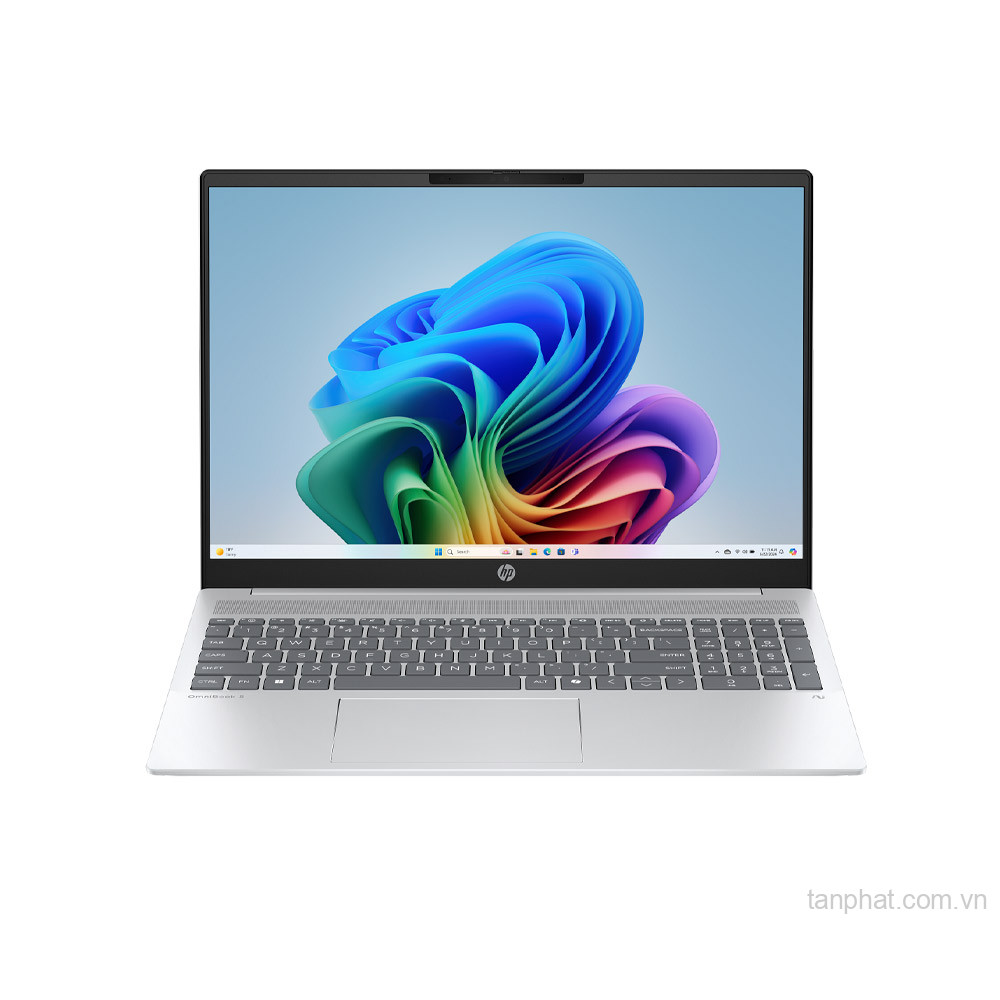Laptop HP OmniBook 5 16-ag1068AU (BZ7T0PA) - Ryzen AI 5 340, 16GB, 512GB SSD, 16" WUXGA Touch, Windows 11 Home, Bạc