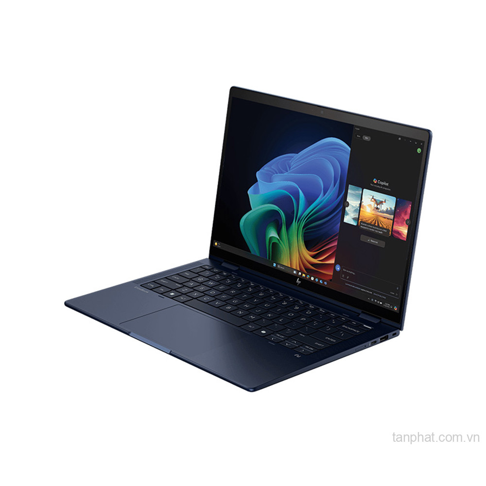 Máy tính xách tay HP EliteBook X Flip G1i,Core Ultra 7-258V,32GB RAM,1TB SSD,Intel Graphics,14"2.5K Touch,Webcam,6 Cell,BE+BT,Fingerprint,Pen,Win11 Pro 64,Blue,1Y WTY,3Y OFS(9T790AV)_B9FN2PT