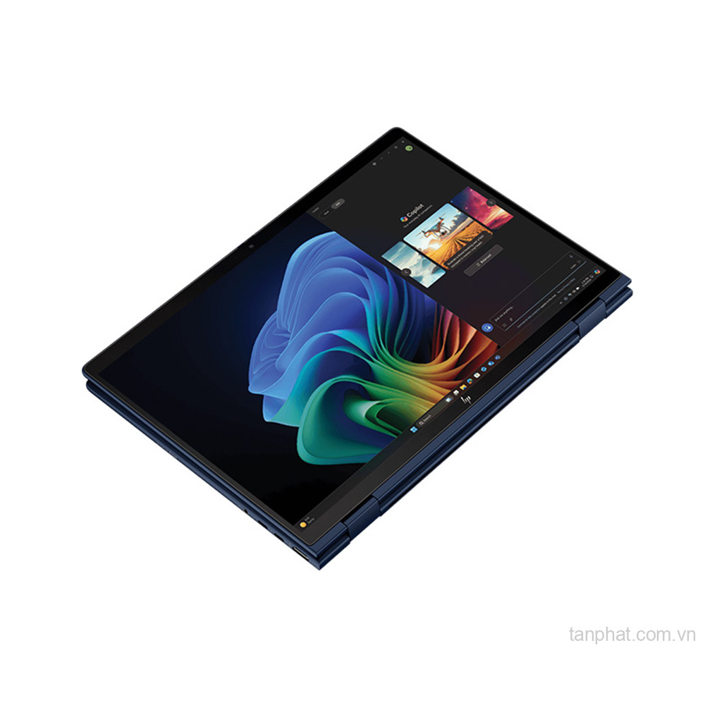 Máy tính xách tay HP EliteBook X Flip G1i,Core Ultra 7-258V,32GB RAM,1TB SSD,Intel Graphics,14"2.5K Touch,Webcam,6 Cell,BE+BT,Fingerprint,Pen,Win11 Pro 64,Blue,1Y WTY,3Y OFS(9T790AV)_B9FN2PT
