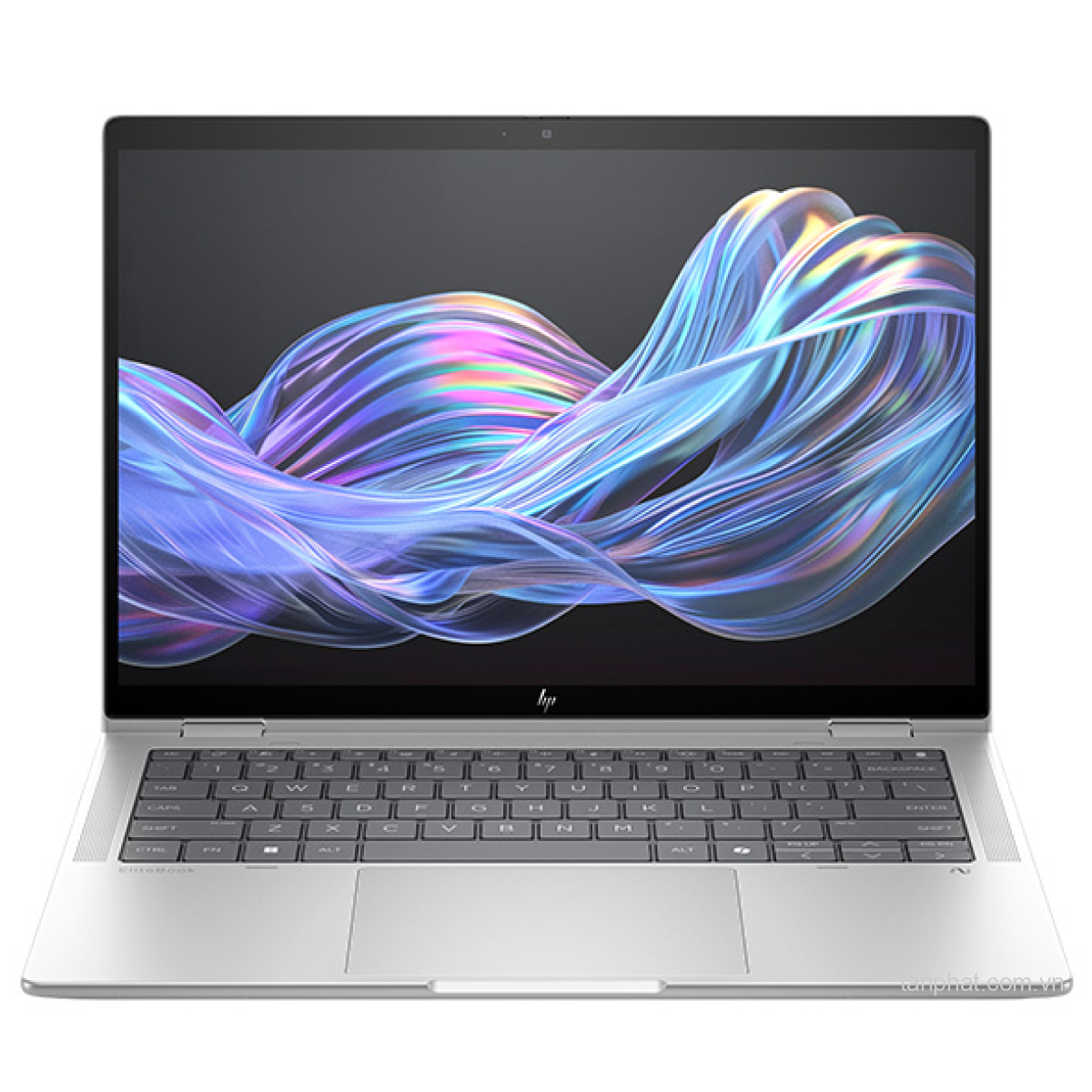 Máy tính xách tay HP EliteBook X Flip G1i,Core Ultra 7-258V,32GB RAM,1TB SSD,Intel Graphics,14"2.5K Touch,Webcam,6 Cell,BE+BT,Fingerprint,Pen,Win11 Pro 64,Silver,1Y WTY,3Y OFS(9T790AV)_B9FF4PT