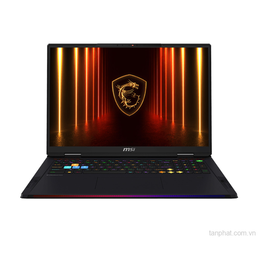 Laptop MSI Gaming Raider 18 HX AI A2XWIG-692VN - Core Ultra 9 285HX, 64GB, 4TB SSD, RTX 5090 24GB, 18" UHD+ Mini LED 120Hz, Windows 11 Home SL
