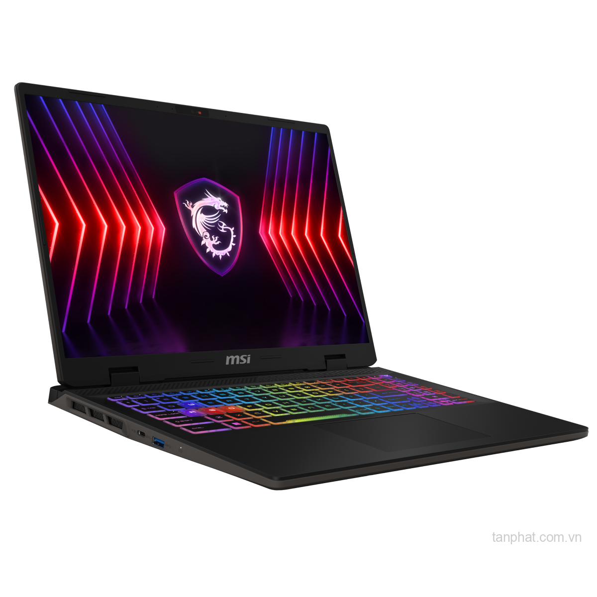  Máy tính xách tay MSI Sword 16 HXB14VFKG-045VN/i7-14700HX/1TB SSDPCIe/DDR5 8GB*2/RTX 4060, GDDR68GB/16" QHD+ 240Hz/Win11/Màu xám/Balô