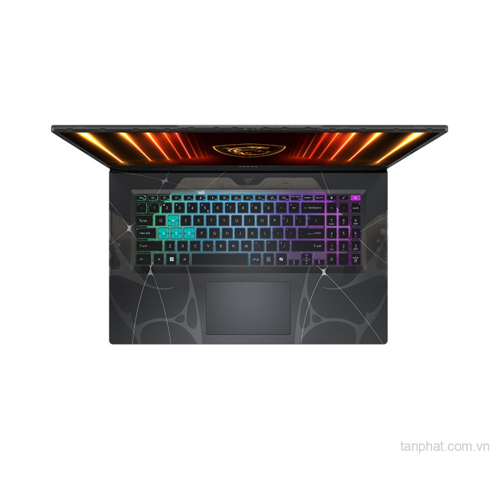Laptop MSI Gaming Cyborg 15 B2RWFKG-048VN Core 7 240H, 16GB RAM, 512GB SSD, RTX 5060 8GB, 15.6" FHD 144Hz, Windows 11 SL, Đen