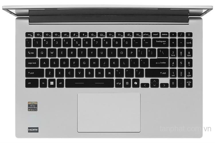  MÁY TÍNH XÁCH TAY (NB) MSI Modern 15 F13MG(667VN), i5-1334U/8G/512GSSD/15.6FHD/WL/BT/3C/W11SL/LEDKB/2Y/Túi/BẠC