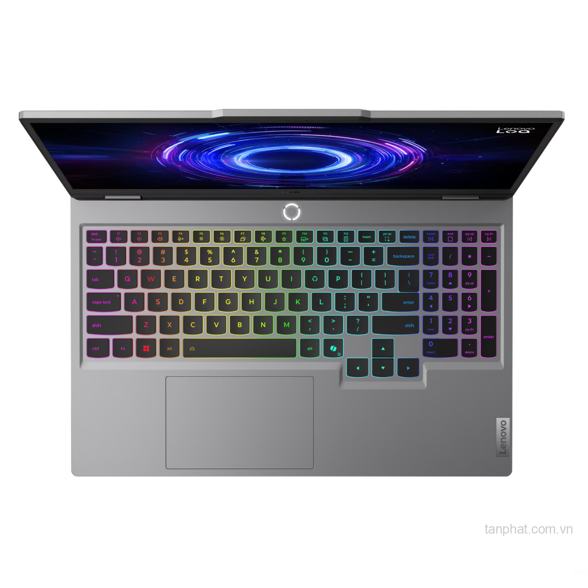 Máy tính xách tay Lenovo LOQ 15IRX10_83JE01AGVN, i7-13645HX, 16GB, 512GB SSD, RTX5050 8GB, 15.6" FHD AG 300nits 144Hz, 4C 60Wh, ax+BT, W11H 64, Xám (Luna Grey), 2Y WTY