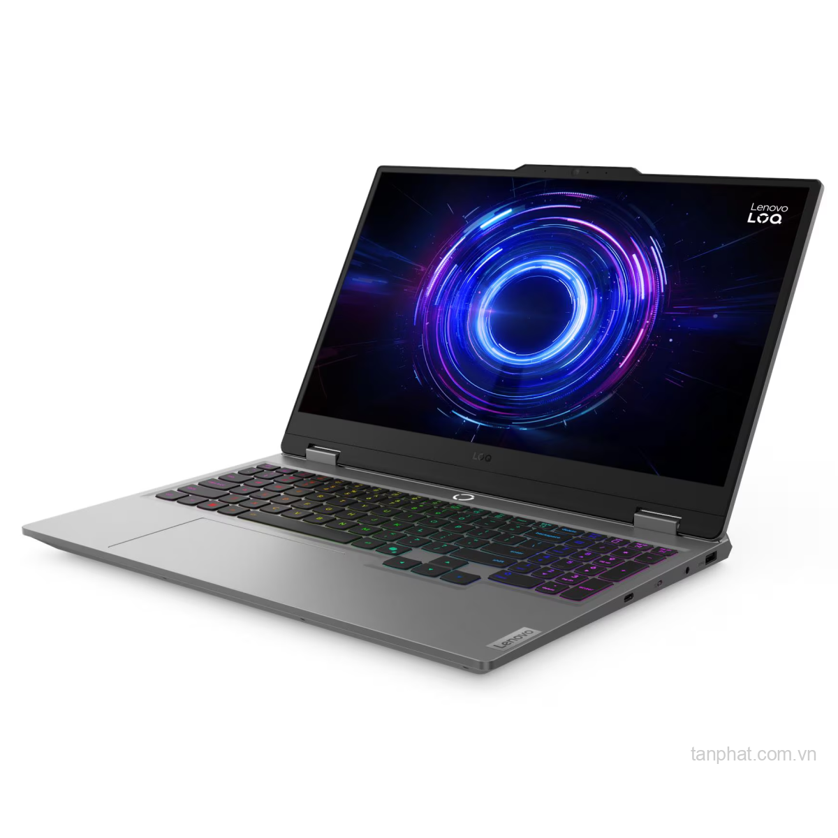 Máy tính xách tay Lenovo LOQ 15IRX10_83JE01AGVN, i7-13645HX, 16GB, 512GB SSD, RTX5050 8GB, 15.6" FHD AG 300nits 144Hz, 4C 60Wh, ax+BT, W11H 64, Xám (Luna Grey), 2Y WTY