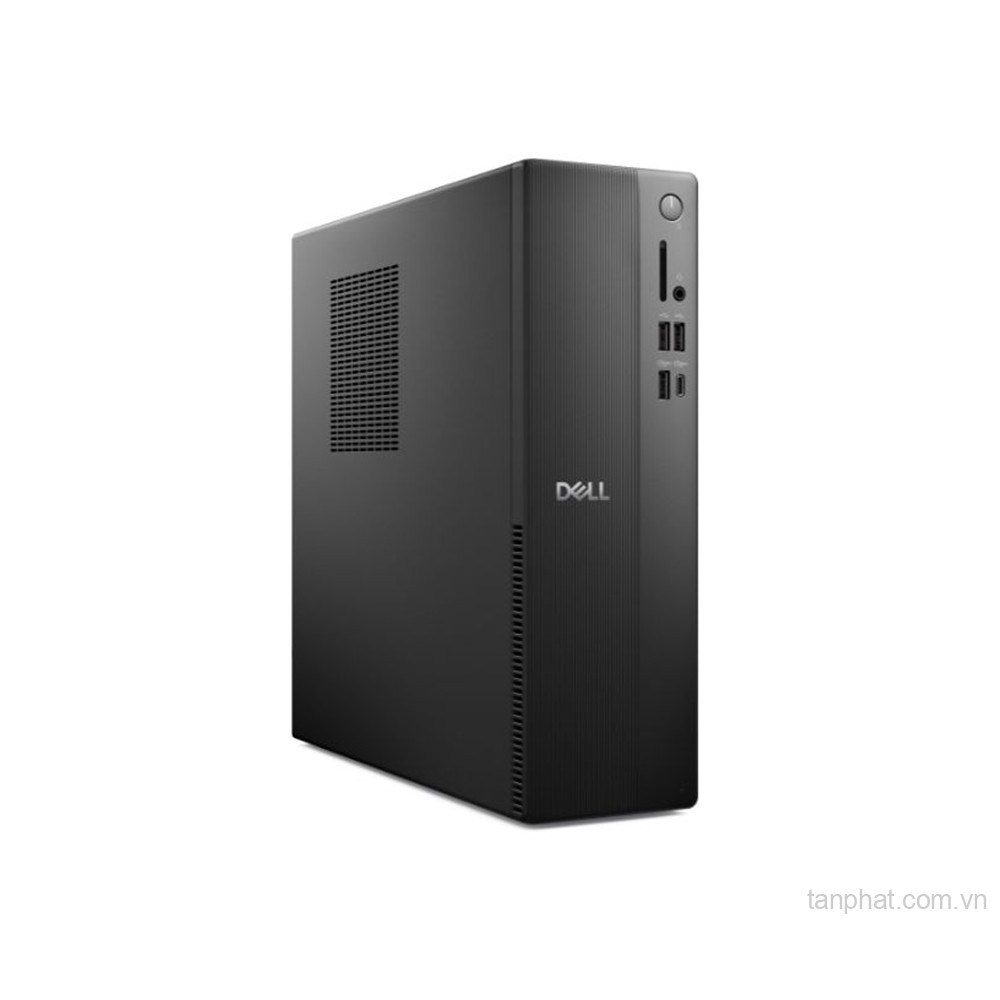  Máy tính để bàn Dell Slim ECS1250, DS-14100-8-512G, Intel i3-14100 (12 MB cache, 4 Cores, 8 threads, up to 4.7 GHz), 1x8GB DDR5 4800MT/s, 512GB SSD, Non DVD, Chuột, Bàn phím, Win 11, BH 12 tháng