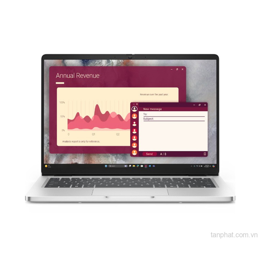 Laptop Dell Pro 14 PC14250 Core Ultra 5, 16GB, 512GB SSD, 14" FHD+, Windows 11 Pro, 2Y