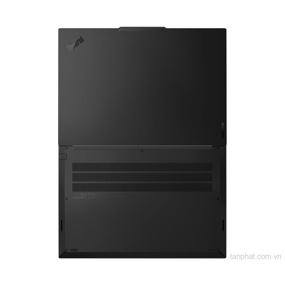 Laptop Lenovo ThinkPad E16 Gen 3 (Ultra 7 255H, 16GB, 512GB SSD, 16 inch WUXGA, NoOS, Black, Vỏ nhôm, 2Y)