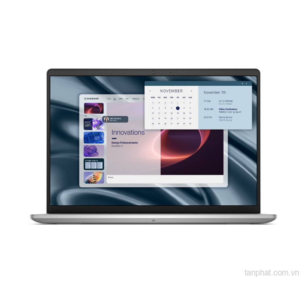 Laptop Dell Pro 14 Essential PV14250 (Core 7 150U, 16GB, 1TB SSD, 14 inch FHD+, Win 11, Platinum Silver, 2Y)