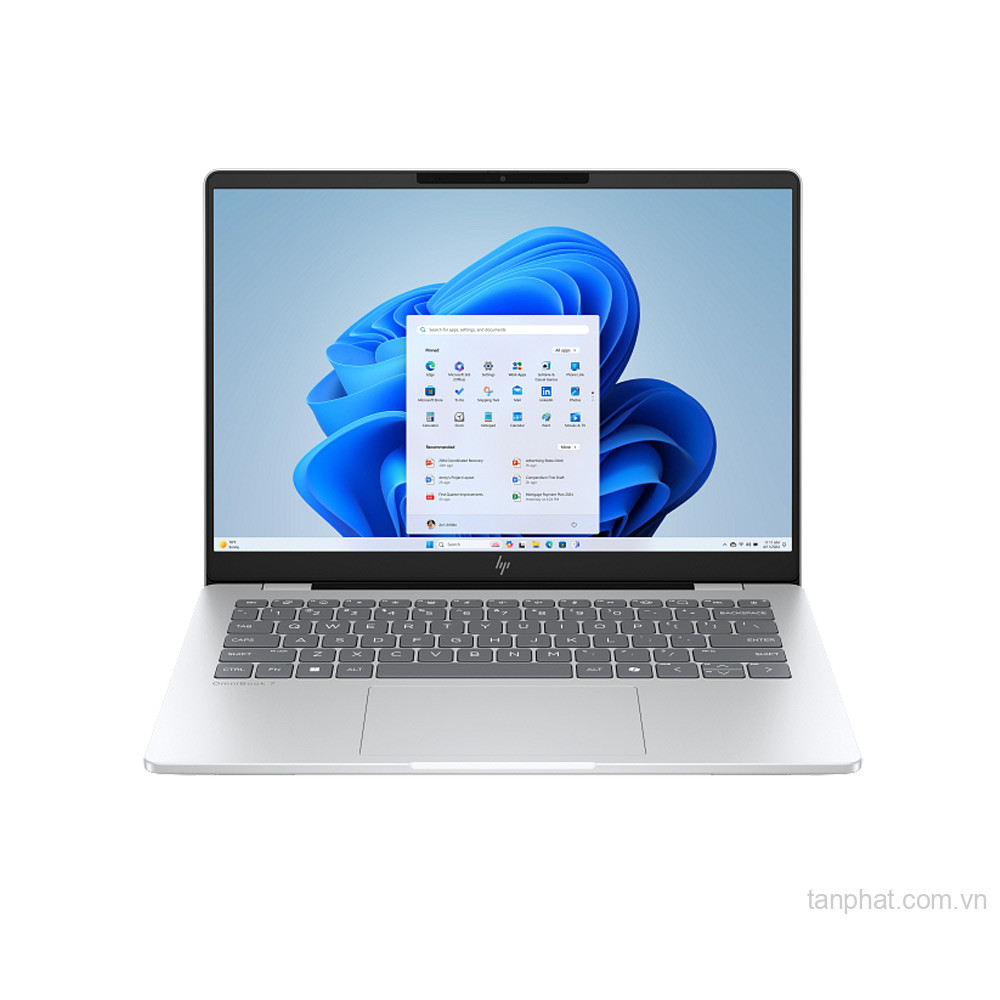 Laptop HP OmniBook 7 14-fs0043TU (Core 5 210H, 16GB, 512GB SSD, 14 inch WUXGA, Win 11, Office, Bạc)