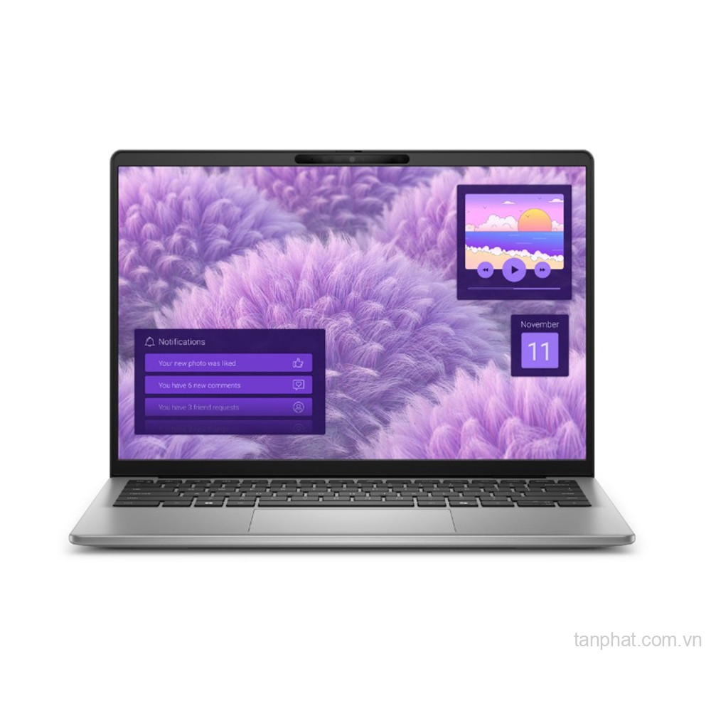 Laptop Dell Inspiron 14 5441 (Snapdragon X X1-26-100, 16GB, 1TB SSD, 14 inch FHD+, Win 11, Office, Grey, Vỏ nhôm, 1Y)