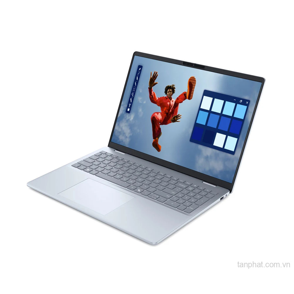 Laptop Dell 16 Plus DB16250 (Ultra 5 226V, 16GB, 1TB SSD, MX 570A, 16 inch QHD+, 120Hz, Win 11, Office, Ice Blue, Vỏ nhôm, 1Y)