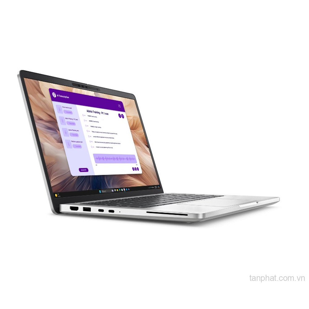 Laptop Dell Pro 13 Plus PB13250 (Ultra 7 265U, 16GB, 512GB SSD, 13.3 inch FHD+, Win 11, Silver, Vỏ nhôm, 1Y)