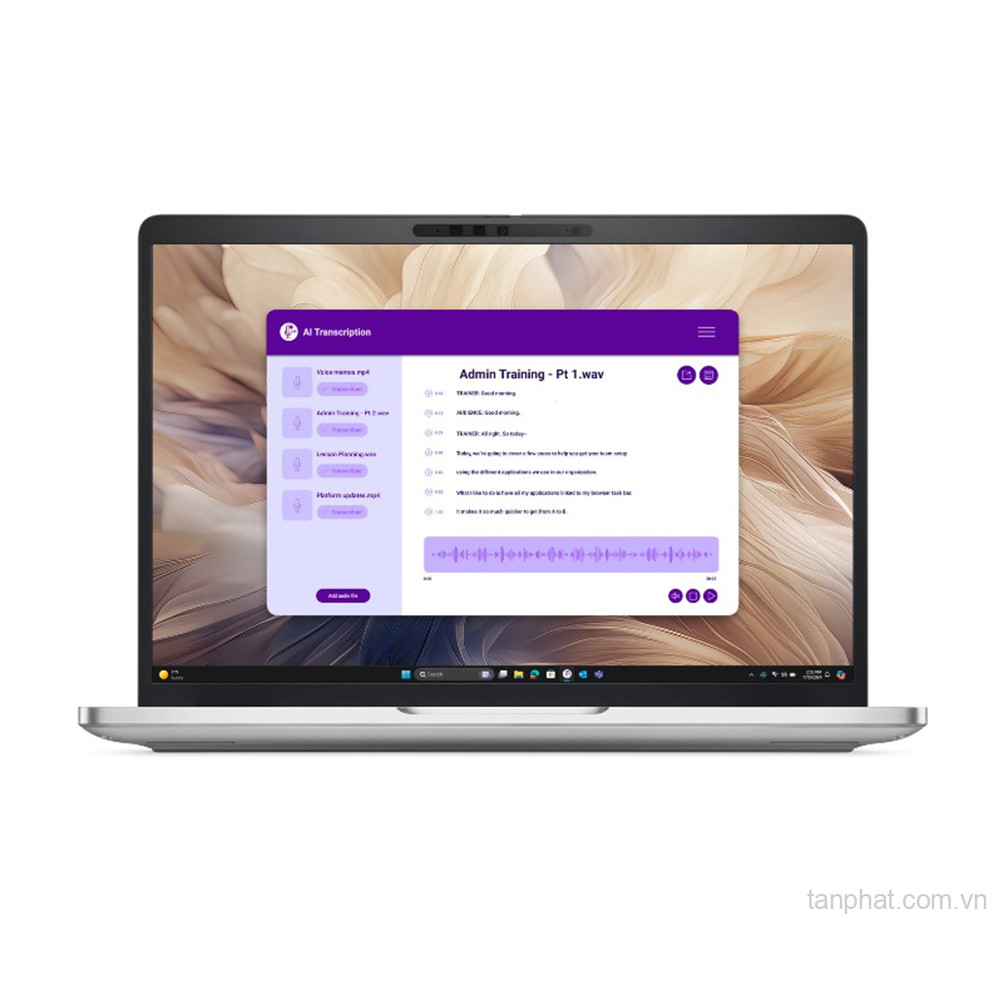 Laptop Dell Pro 13 Plus PB13250 (Ultra 7 265U, 16GB, 512GB SSD, 13.3 inch FHD+, Win 11, Silver, Vỏ nhôm, 1Y)