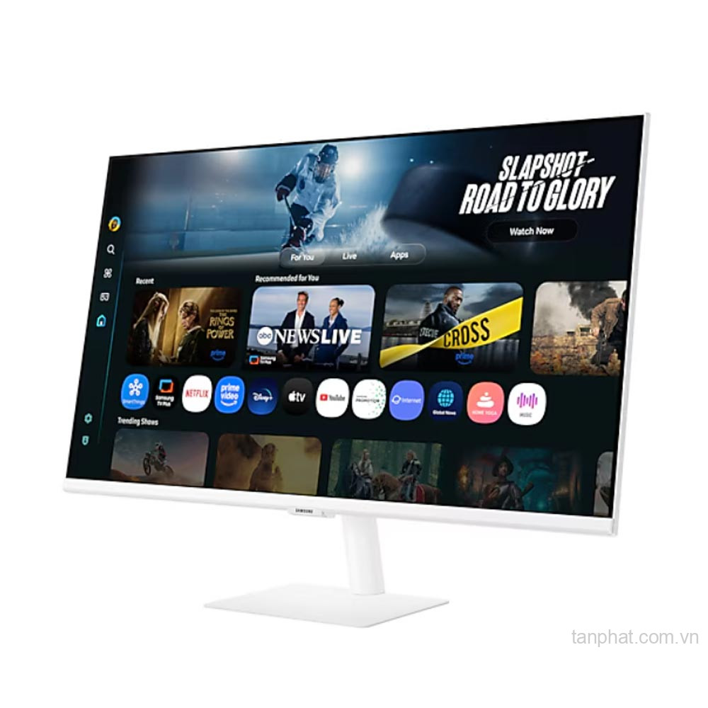 Màn hình Samsung Smart Monitor M7 LS32FM701UEXXV (32 inch, 4K, VA, 60Hz, 4ms, Loa, Trắng)