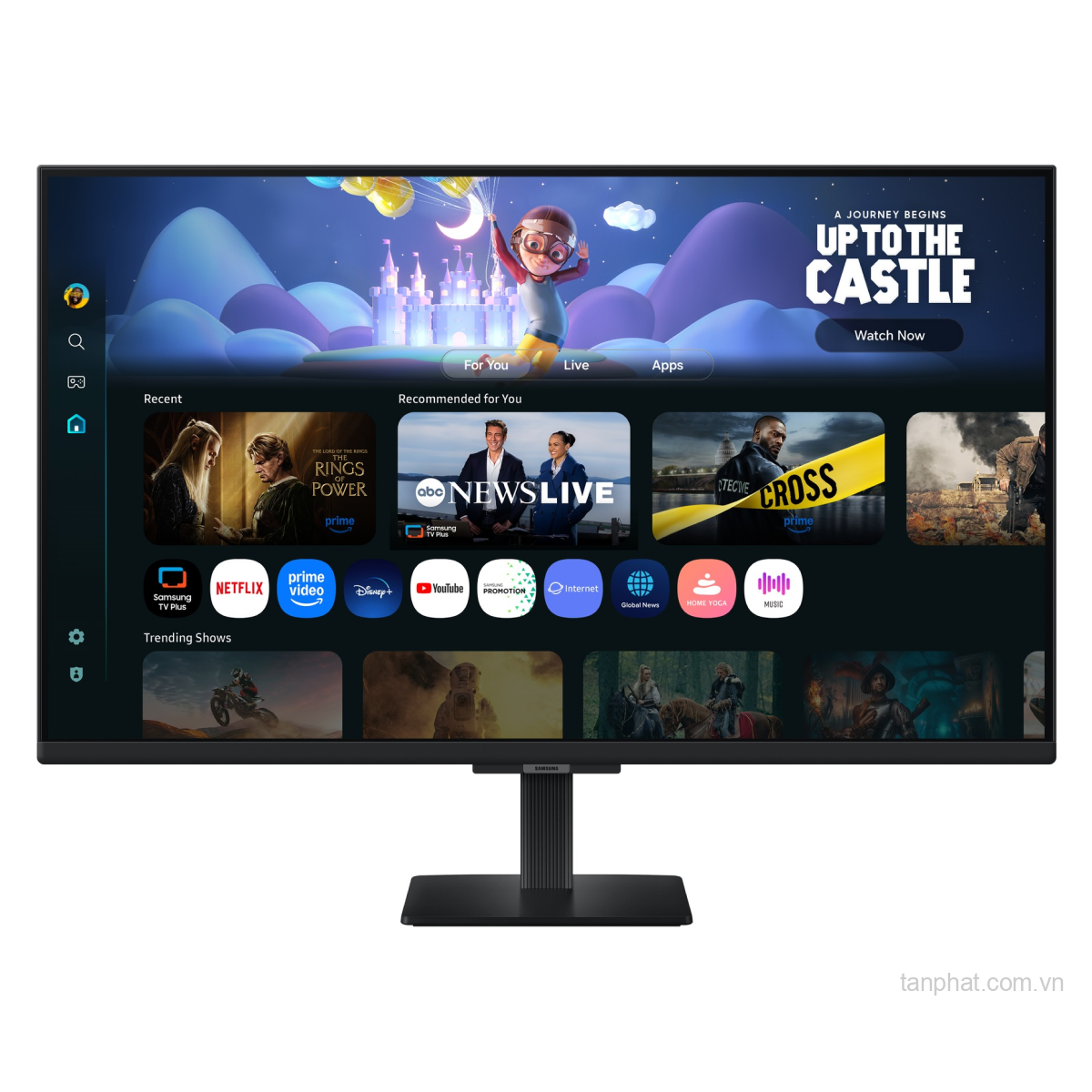 Màn hình Samsung Smart Monitor M5 M50F LS32FM500EEXXV (32 inch, FHD, VA, 60Hz, 4ms, Loa)