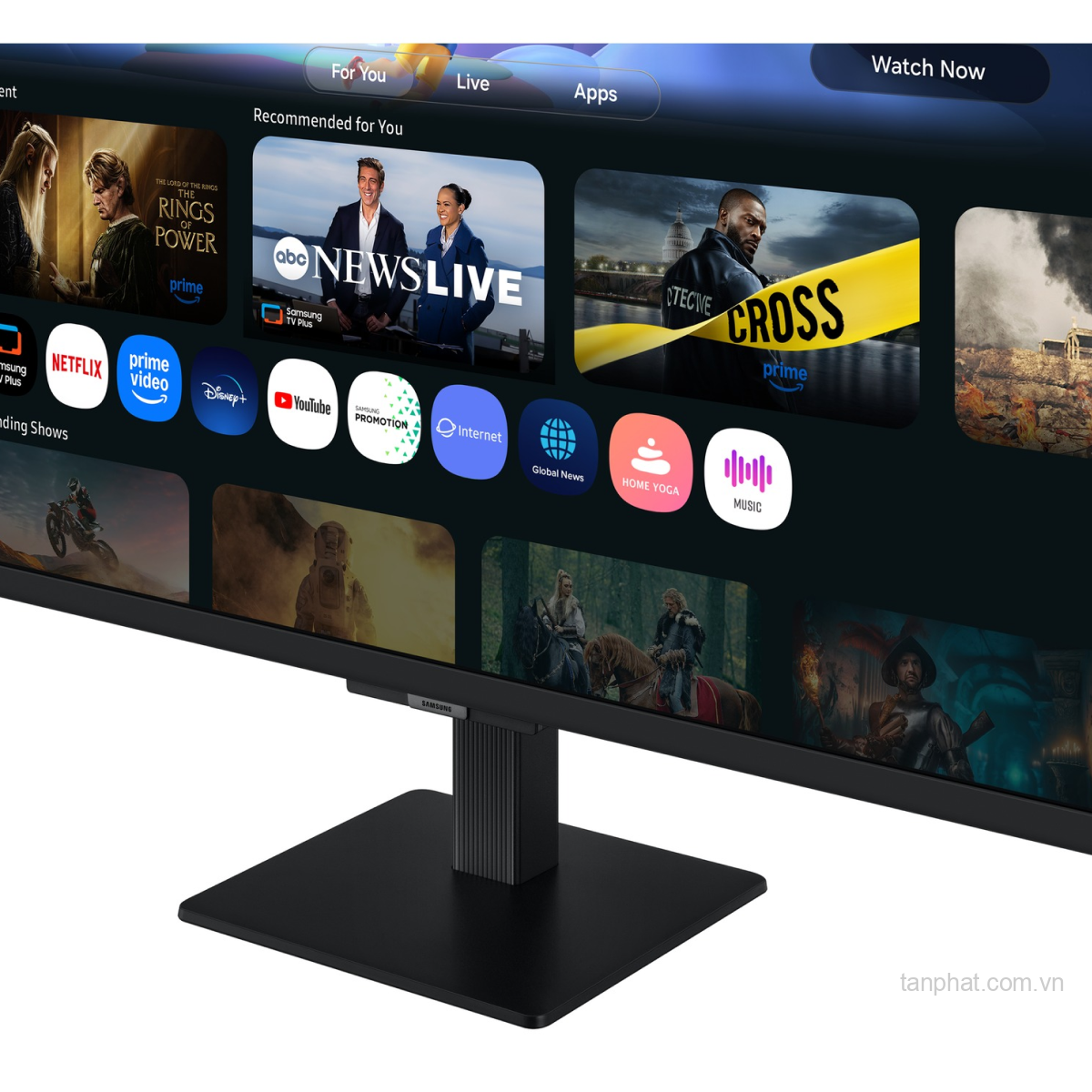 Màn hình Samsung Smart Monitor M5 M50F LS32FM500EEXXV (32 inch, FHD, VA, 60Hz, 4ms, Loa)