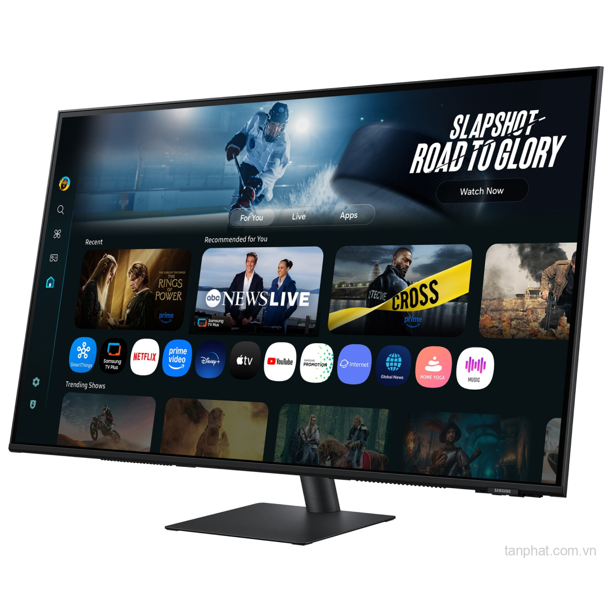 Màn hình Samsung Smart Monitor M7 M70D LS43FM702UEXXV (43 inch, 4K, VA, 60Hz, 4ms, Loa)