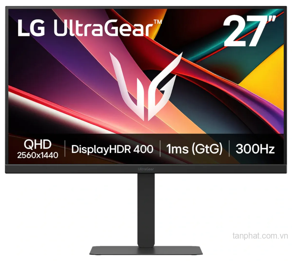 Màn hình LG Gaming UltraGear 27G640A-B (27 inch, 2K, IPS, 300Hz, 1ms, Loa)