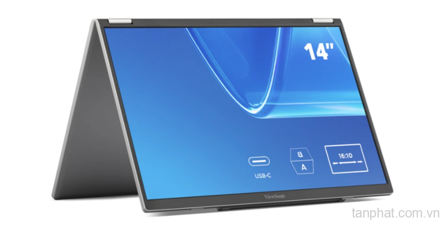 Màn hình kép di động ViewSonic VG1457 (14 inch, WUXGA, IPS, 60Hz, 16ms, USB-C)