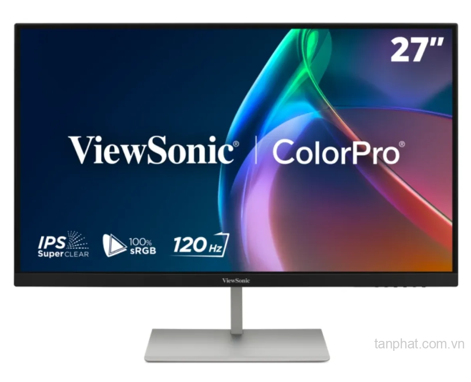 Màn hình ViewSonic VP2766-2K (27 inch, 2K, IPS, 120Hz, 5ms, USB-C, Loa)