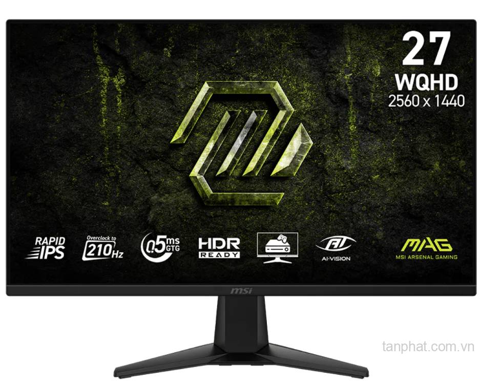 Màn hình MSI Gaming MAG 275QF E21 (27 inch, 2K, IPS, 210Hz, 0.5ms)
