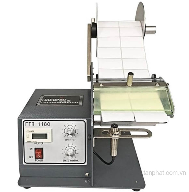 Máy bóc tem nhãn tự động FUMA FTR-118C-150