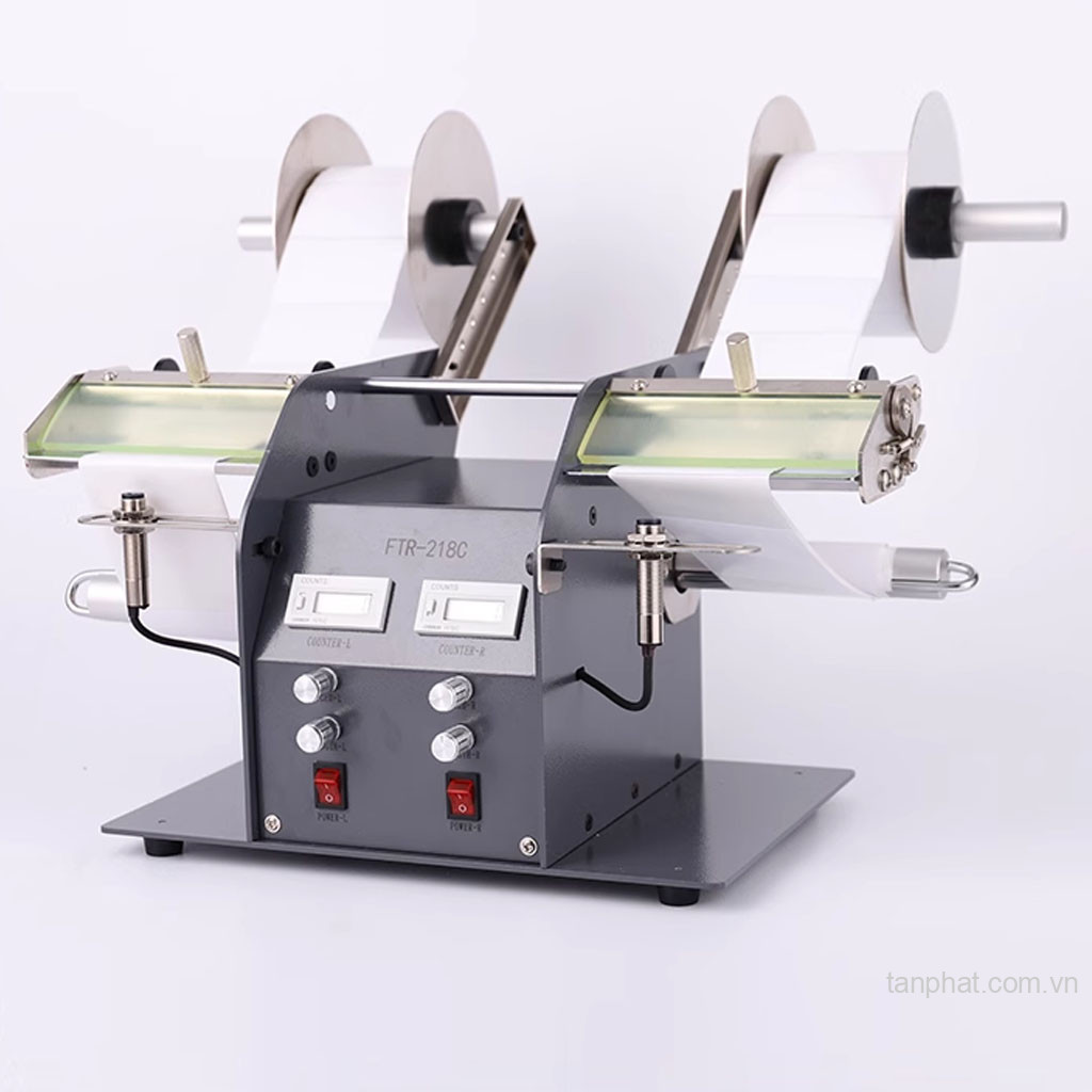 Máy bóc tem nhãn tự động FUMA FTR-218C-120