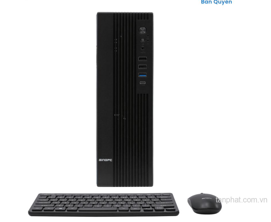 Máy tính PC SingPC i713H85SF-W (Core i7-13620H, 8GB, 512GB SSD, WiFi + BT, Win 11 Pro)