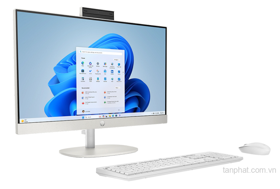 Máy tính AIO HP 24-cr2011d C20C9PA (Core Ultra 7 255U, 16GB, 512GB SSD, 23.8 inch, Win 11)
