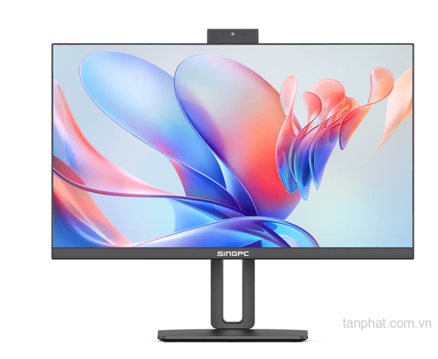 Máy tính AIO SingPC M24Ei31282-W (Core i3-12100, 8GB, 256GB SSD, 23.8 inch (Màn xoay), Win 11 Pro, Trắng)