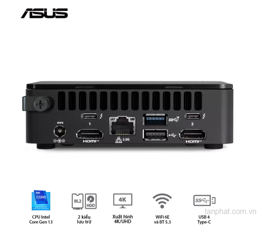 Mini PC Asus NUC 13 Pro Tall NUC13ANHH5 (Core i5-13420H, No OS)