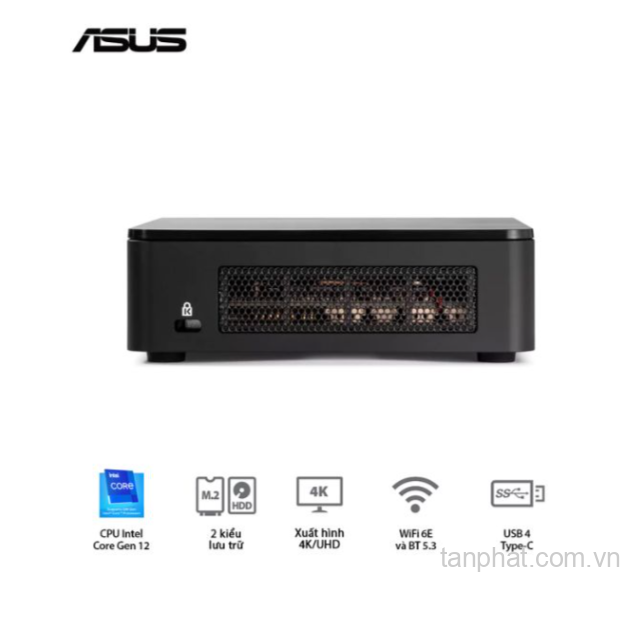 Mini PC Asus NUC 12 Pro Tall NUC12WSHI7 (Core i7-1260P, No OS)
