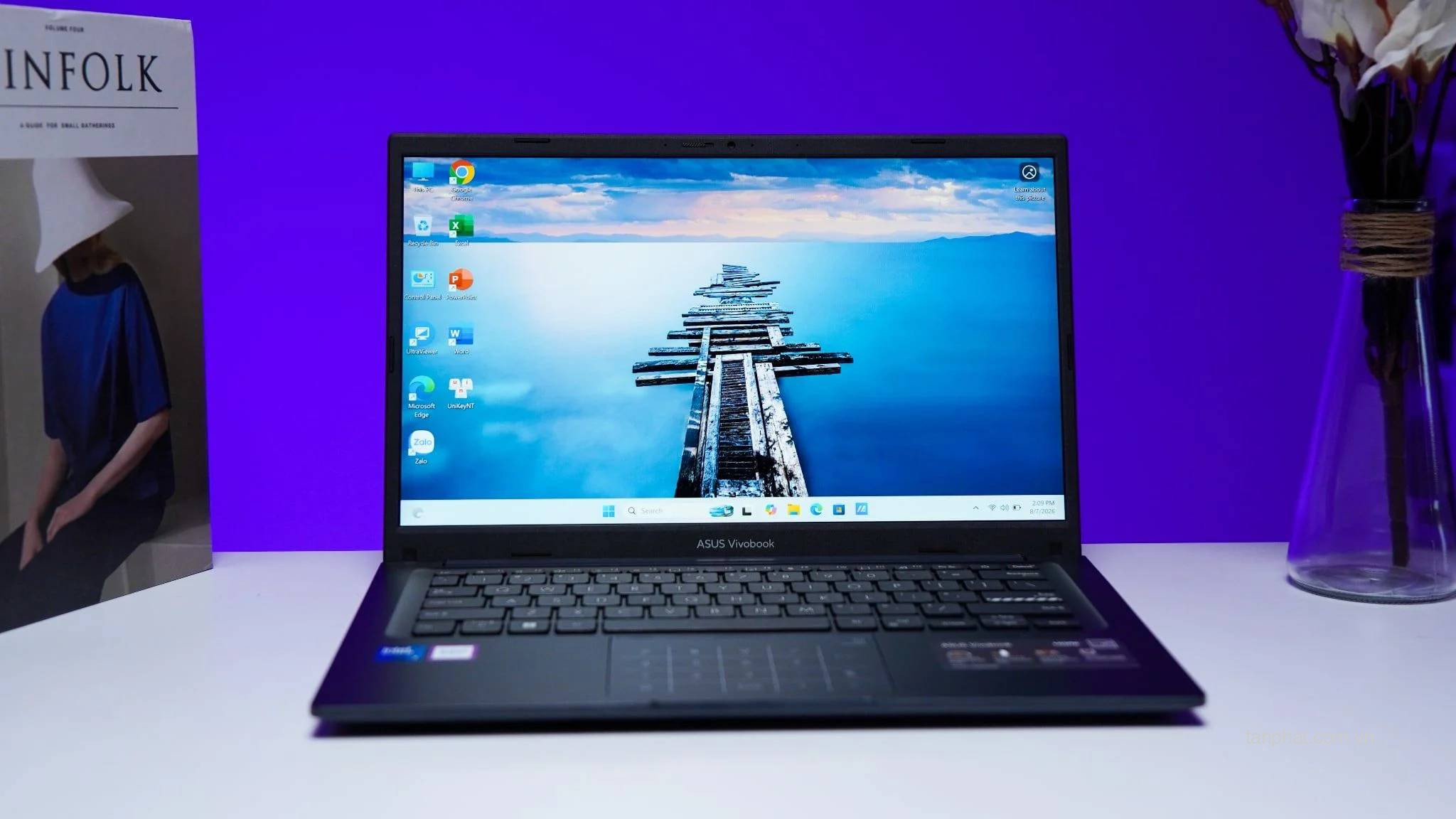Laptop ASUS Vivobook 14 X1404VAP-V14.C58256 (Core 5-120U, 8GB RAM, 256GB SSD, 14 inch FHD, Intel Iris Xe, Windows 11 Home)