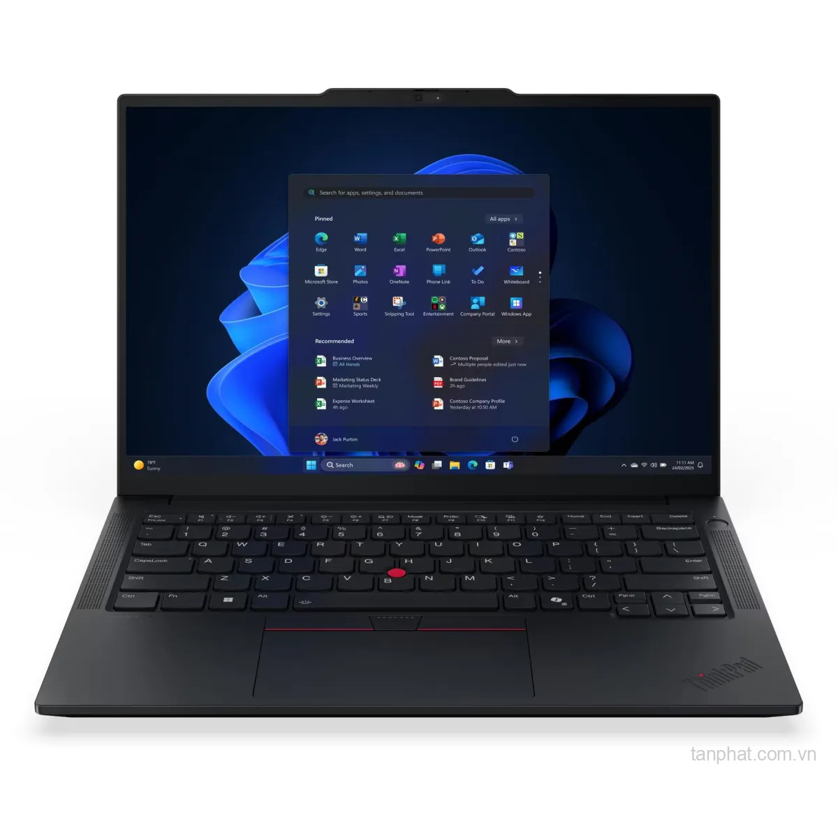 Laptop Lenovo ThinkPad E14 Gen 7 21SX00BJVA (U5-135H/16GD5/512GSSD/Wifi,BT,Finger Print/14.0WUXGA_AG_300N/NoOS)
