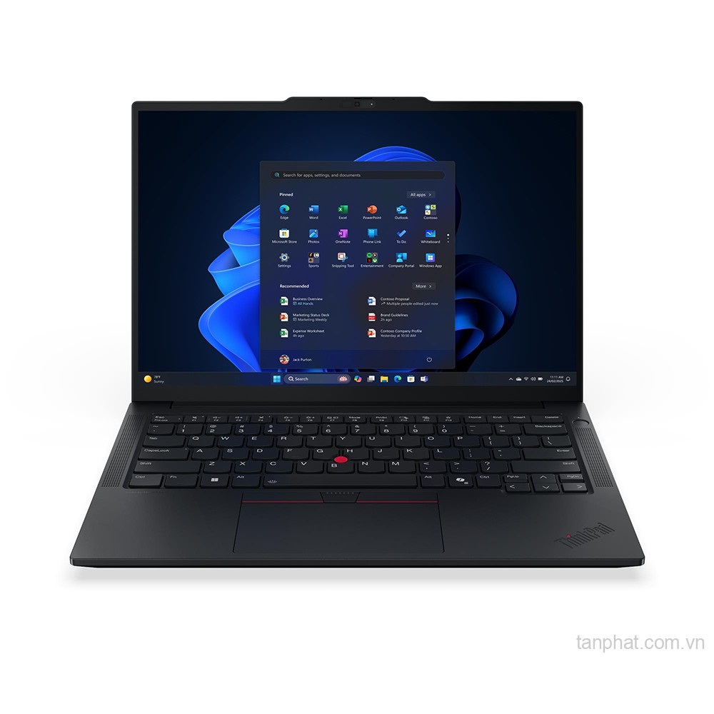 Laptop Lenovo ThinkPad E14 Gen 7 MTL 21SX00BKVA (Core ULT 5-135H (4.60Ghz)-16G Ram -1TB SSD - Wifi,BT,Finger Print-14"WUXGA_AG_300N - No OS Premier support)