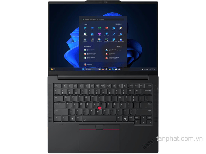 Laptop Lenovo ThinkPad E14 Gen 7 MTL 21SX00BKVA (Core ULT 5-135H (4.60Ghz)-16G Ram -1TB SSD - Wifi,BT,Finger Print-14"WUXGA_AG_300N - No OS Premier support)