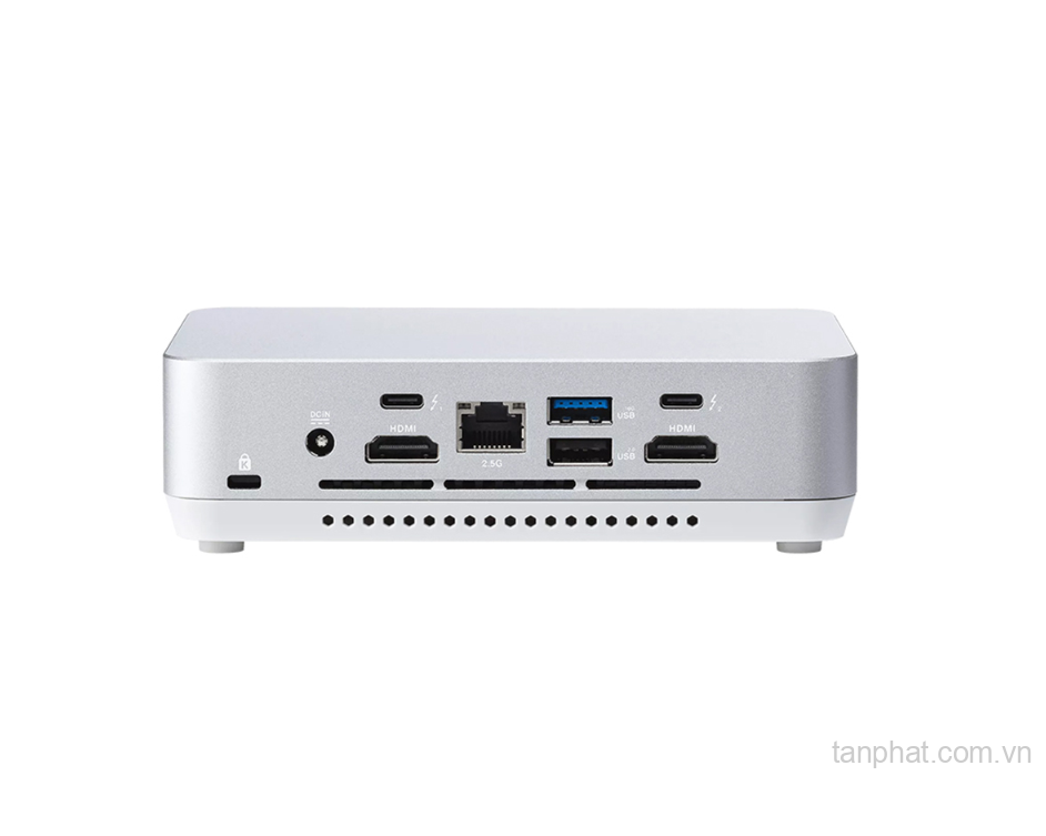 Bộ Mini PC Asus NUC 14 PRO Tall RNUC14RVSU5 (U5- 125H | 2xNVMe | 2x HDMI 2.1 | 2x DP 1.4a | VESA MOUNT | WHITE)