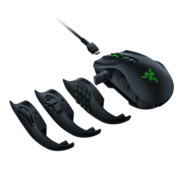 Chuột không dây Razer Naga Pro Wireless (USB/RGB) (RZ01-03420100-R3A1)