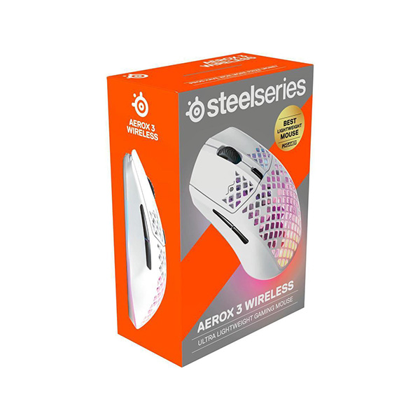Chuột SteelSeries Aerox 3 Wireless Snow 62608
