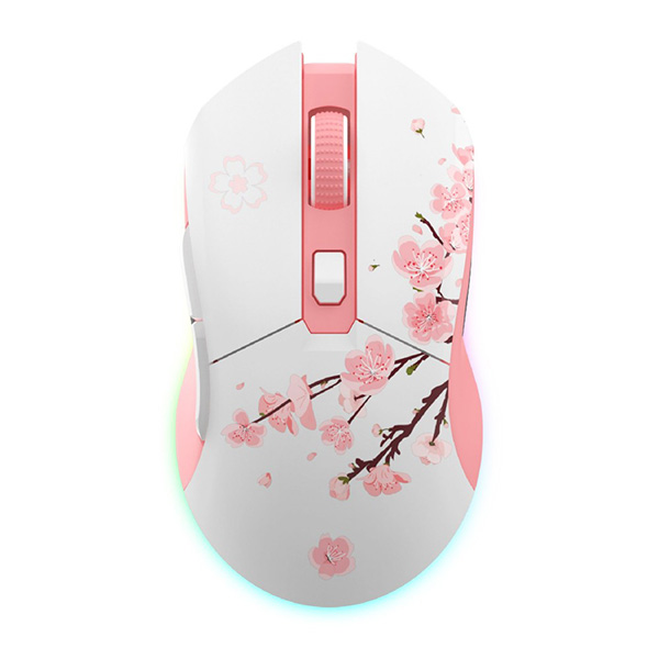 Chuột DareU EM901X RGB Superlight Wireless Pink