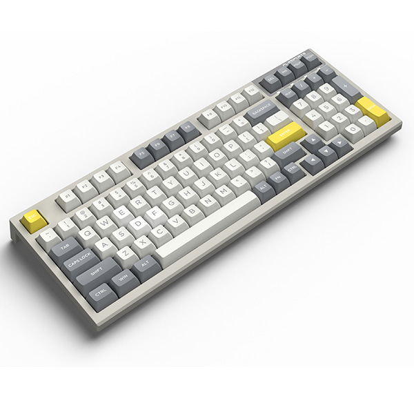 Bàn phím cơ FL-Esports FL980SAM Grey White Wireless Kailh Box Rosa switch